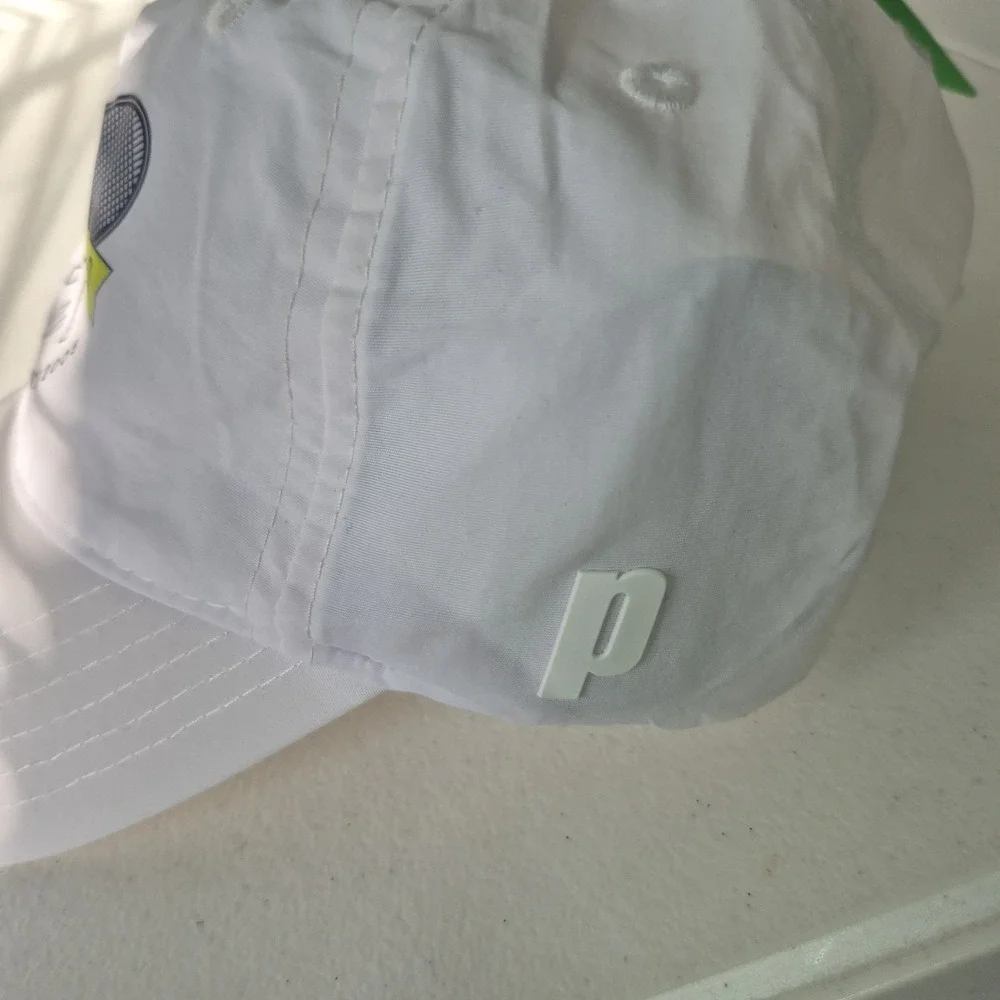 Serve‎ Squad Hat Cap Strap Back Youth White Tennis Club Since 2005 Sports